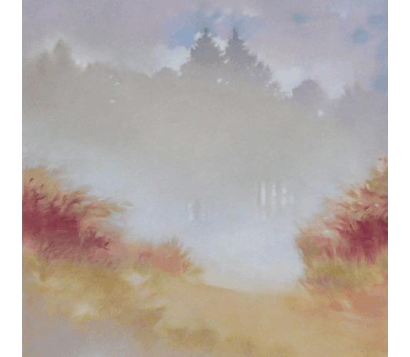 "Mist in the Clearing" by Sherry Buckner